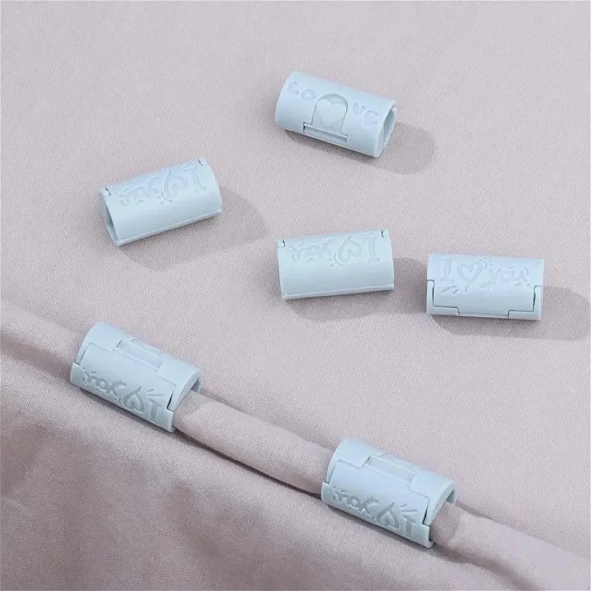 3/18PCS Invisible Needle-free Bed Sheet Holder Quilt Cover Non-slip Mattress Sheet Buckle Bed Pegs Clamp Fastener Gripper